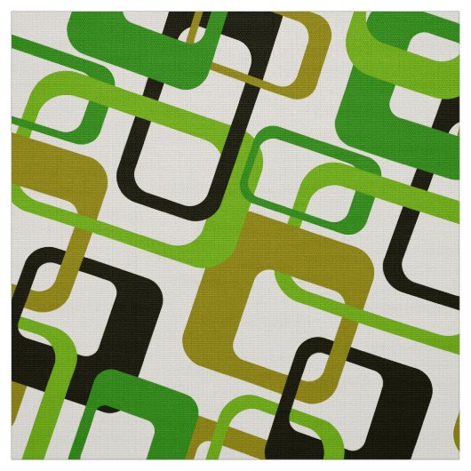 '70s mod retro' verbindt het patroon stof (Swatch)