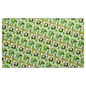 '70s mod retro' verbindt het patroon stof (Yard (91,4 cm))