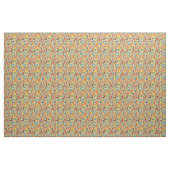 70s mod squares fabric stof (Yard (91,4 cm))