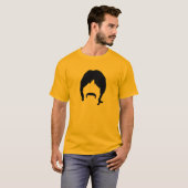 70s Mustache T-shirt (Voorkant volledig)