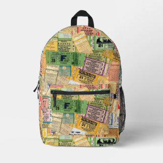 70s Muziek Concert Tickets Rugzak