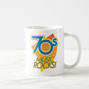 70s Muziek Rocks! Koffiemok