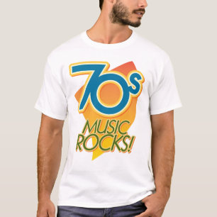 70s Muziek Rocks! T-shirt