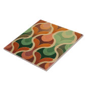  70s naadloze tegel tegeltje (Zijkant)