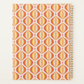 70s nostalgie planner groovy optisch patroon (Achterkant)