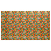 70s nostalgische retro stof (Yard (91,4 cm))