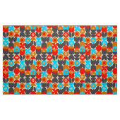 70s nostalgische retro stof (Fat Quarter)