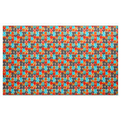 70s nostalgische retro stof (Yard (91,4 cm))