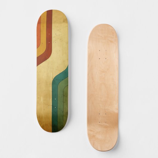 70s ontworpen skateboard (Voorkant)
