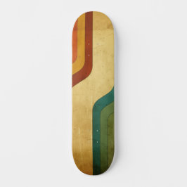 70s ontworpen skateboard