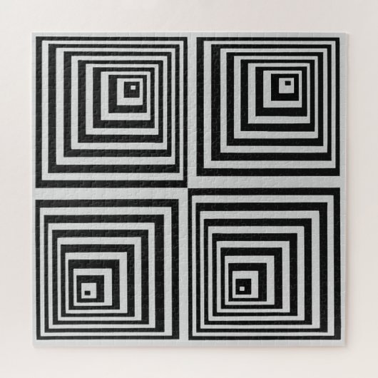 70s op kunst legpuzzel (Horizontaal)