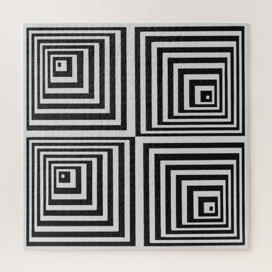 70s op kunst legpuzzel (Verticaal)