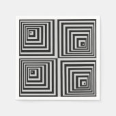 70s op kunst servetten (Voorkant)