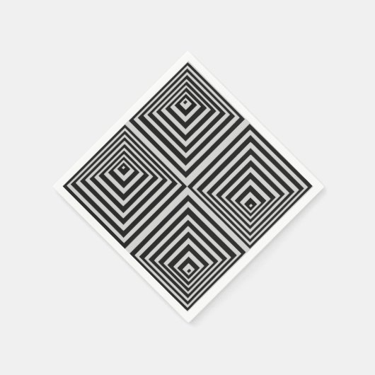 70s op kunst servetten (Hoek)