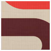 70s patroon magneetvormretro fabric stof (Close Up)