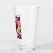 70s pop kunst hart/Valentijnse  Glas (Links)