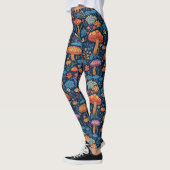70's Psychadelic Groovy Mushrooms Leggings (Links)