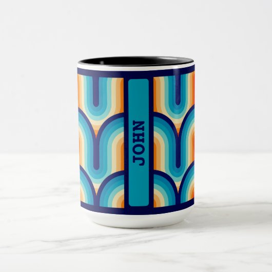 70s Rainbow Curves Mok (Midden)