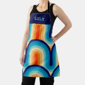 70s Rainbow Curves Schort (Insitu)