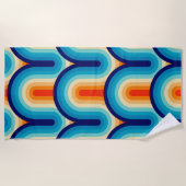 70s Rainbow Curves Strandlaken (Voorkant)