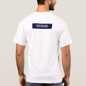 70s Rainbow Curves T-shirt (Achterkant)