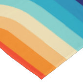 70s Rainbow Curves Tafelkleed (Gekanteld)
