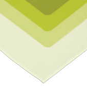 70s Rainbow Squares Monochrome Green Tafelkleed (Gekanteld)