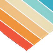 70s Rainbow Stripes Lange Tafelloper (Hoek)