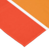 70s Rainbow Stripes Tafelkleed (Gekanteld)