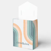 70s  regenboog bruiloft bedankdoosjes (Geopend)