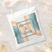 70s regenboog bruiloft bedankzakje (Geknipt)