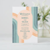 70s regenboog huwelijksprogramma's (Staand voorkant)