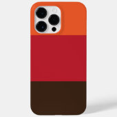 70s Retro 3 Gestreept  Kleurenpatroon Case-Mate iPhone Case (Achterkant)