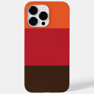 70s Retro 3 Gestreept  Kleurenpatroon Case-Mate iPhone 14 Pro Max Hoesje