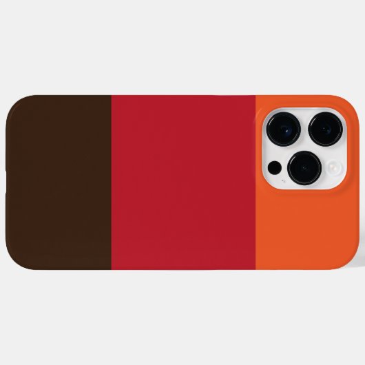 70s Retro 3 Gestreept Kleurenpatroon Case-Mate iPhone Case (Achterkant (horizontaal))