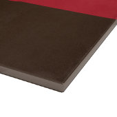 70s Retro 3 Gestreept  Kleurenpatroon Snijplank (Hoek)