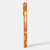 70s Retro Bloemen Case-Mate iPhone Case (Achterkant / Links)