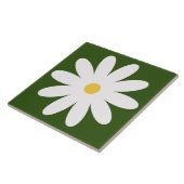 70s retro-bloemtiel tegeltje (Zijkant)