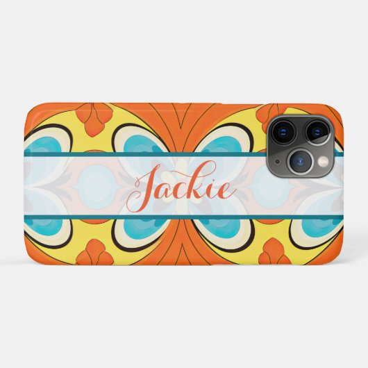 70s Retro Case-Mate iPhone Case (Achterkant (horizontaal))