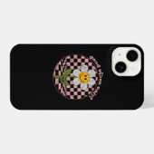 70's Retro Daisy | Alleen goede steekproeven iPhone Hoesje (Achterkant horizontaal)
