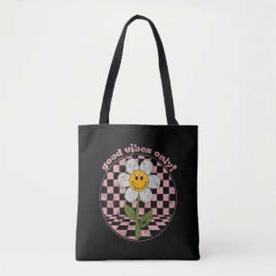70's Retro Daisy   Alleen goede steekproeven Tote Bag