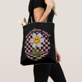 70's Retro Daisy | Alleen goede steekproeven Tote Bag (Dichtbij)