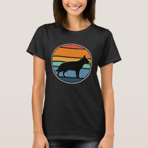 70s Retro  Duitse Herder T-shirt