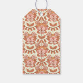 70s Retro geïnspireerde bruiloft Cadeaulabel (Achterkant)