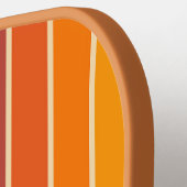 70s Retro Geometrisch Ontwerp Pickleball Paddle (Links Detail)