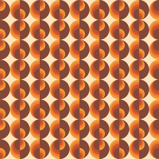 70s Retro Geometrisch Patroon Kussen (Creator heeft geüpload)