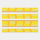 70s Retro Groovy Patroon Zeventiger jaren 70 Inpakpapier Vel (Voorkant 3)