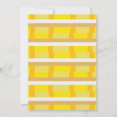 70s Retro Groovy Seventies 70s Bruiloft Kaart (Achterkant)