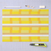 70s Retro Groovy Stripes Patroon Zeventiger jaren  Tissuepapier (Craft)