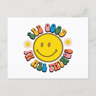 70s Retro Hippie Sublimatie Bundel Briefkaart